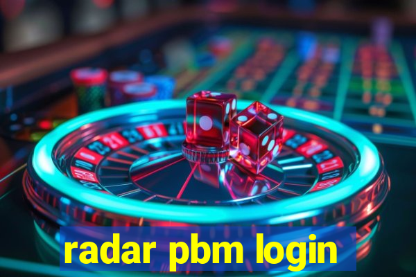 radar pbm login